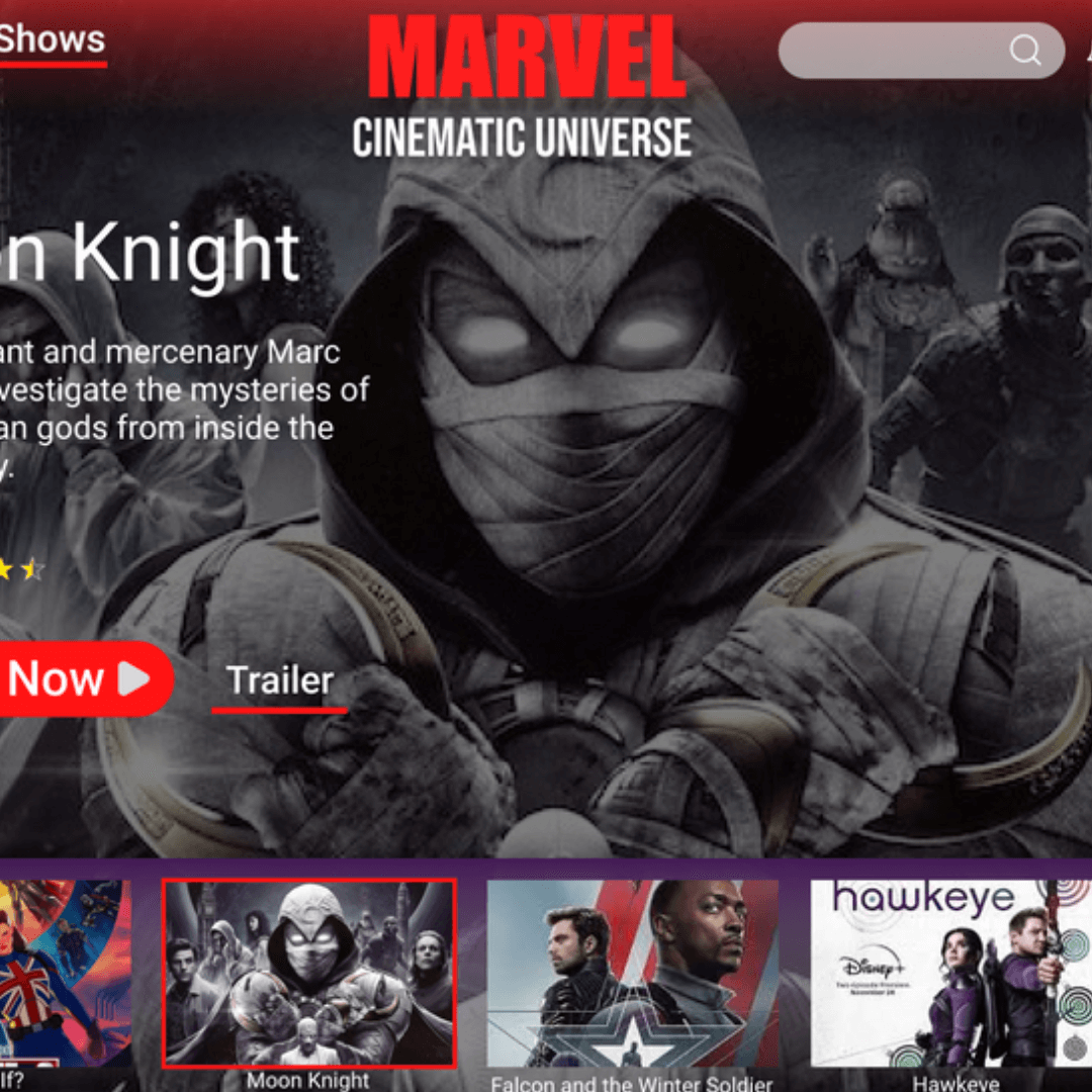 Marvel-ott-App-UI